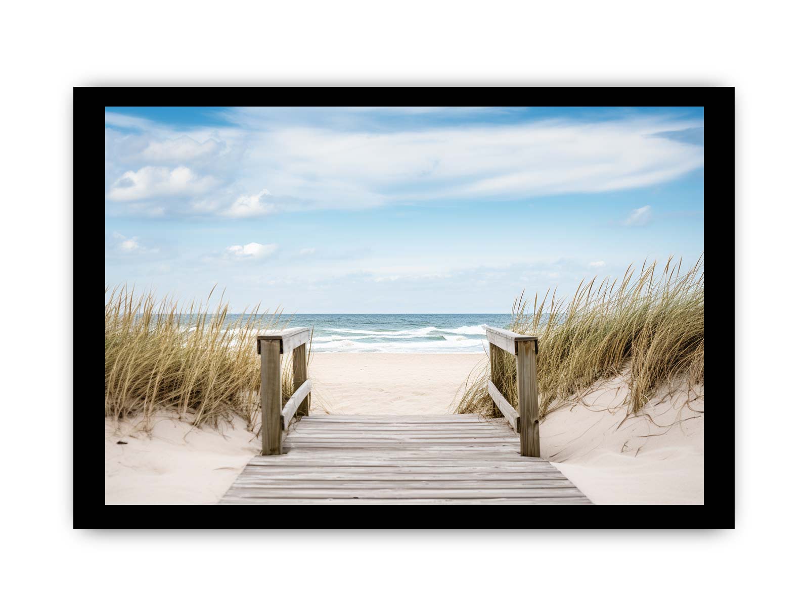 Beach Path Canvas Art Print-7