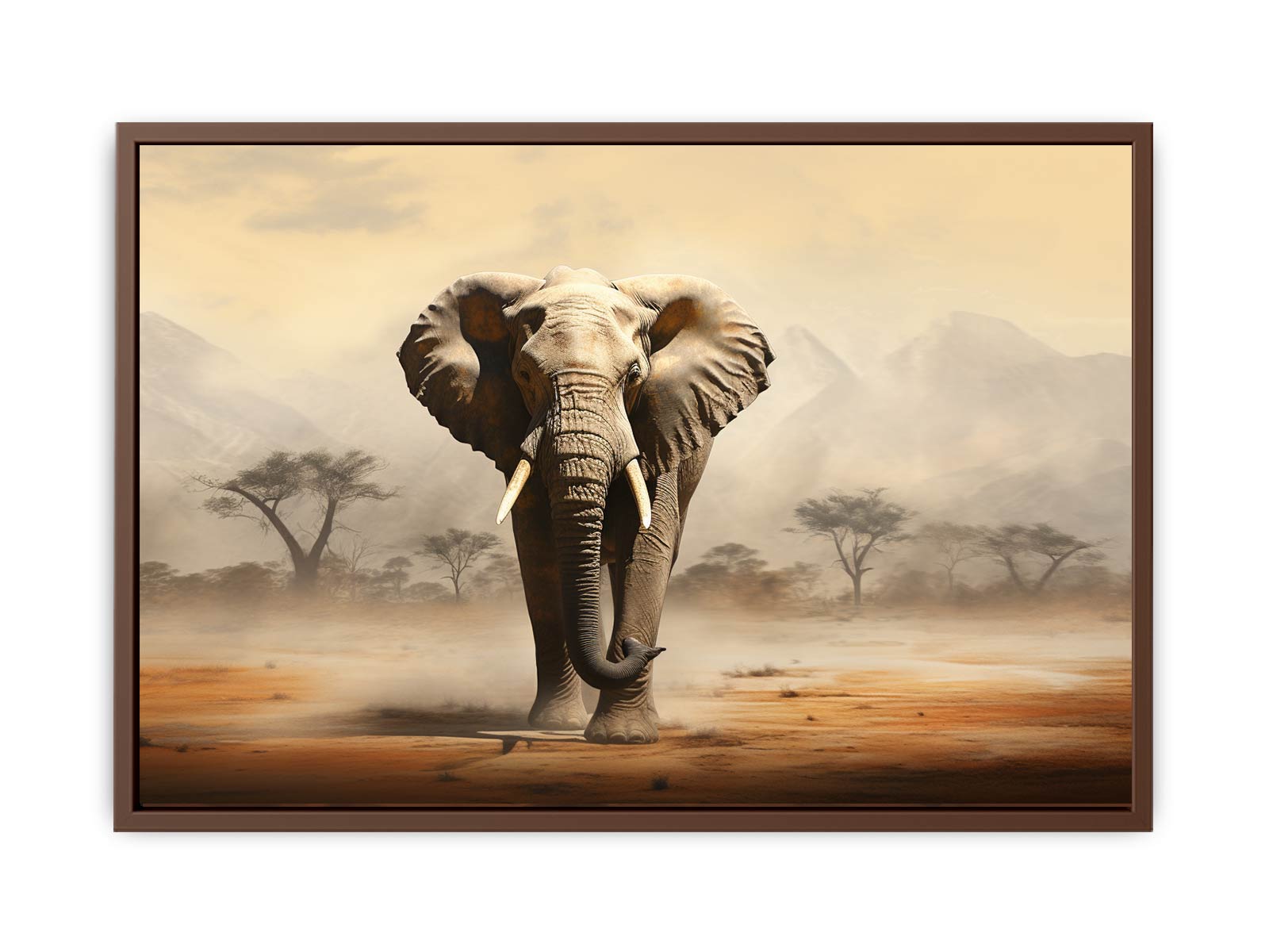 Elephant Art  Canvas Art Print-6