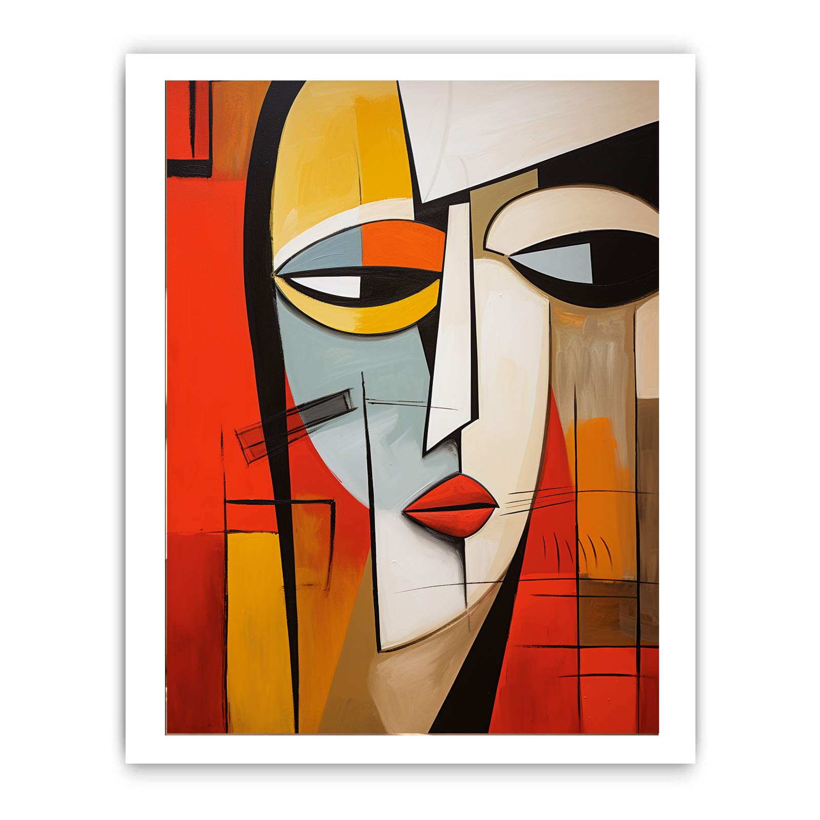 Contermporary Art Canvas Art Print-8