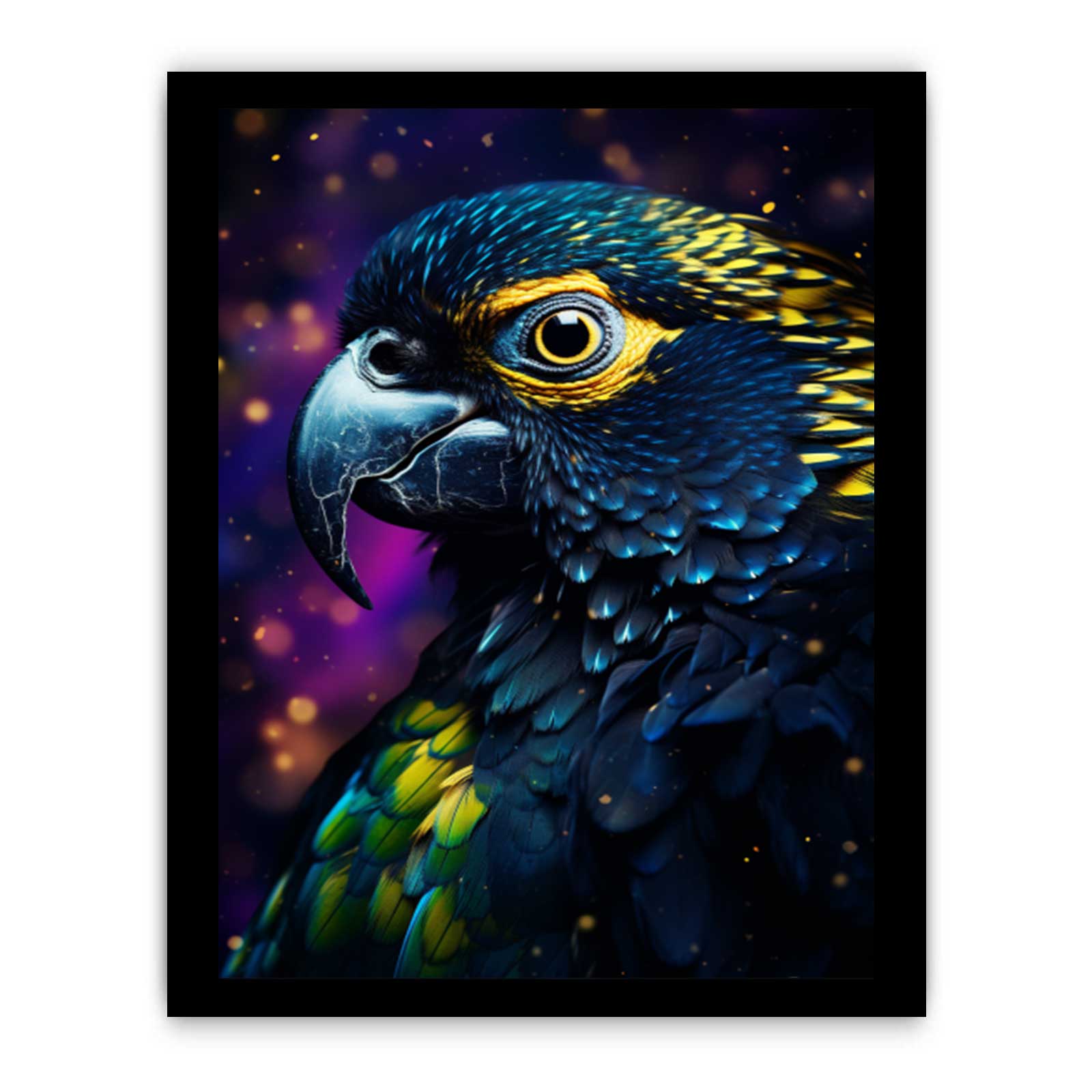 Cockatoo Canvas Art Print-7