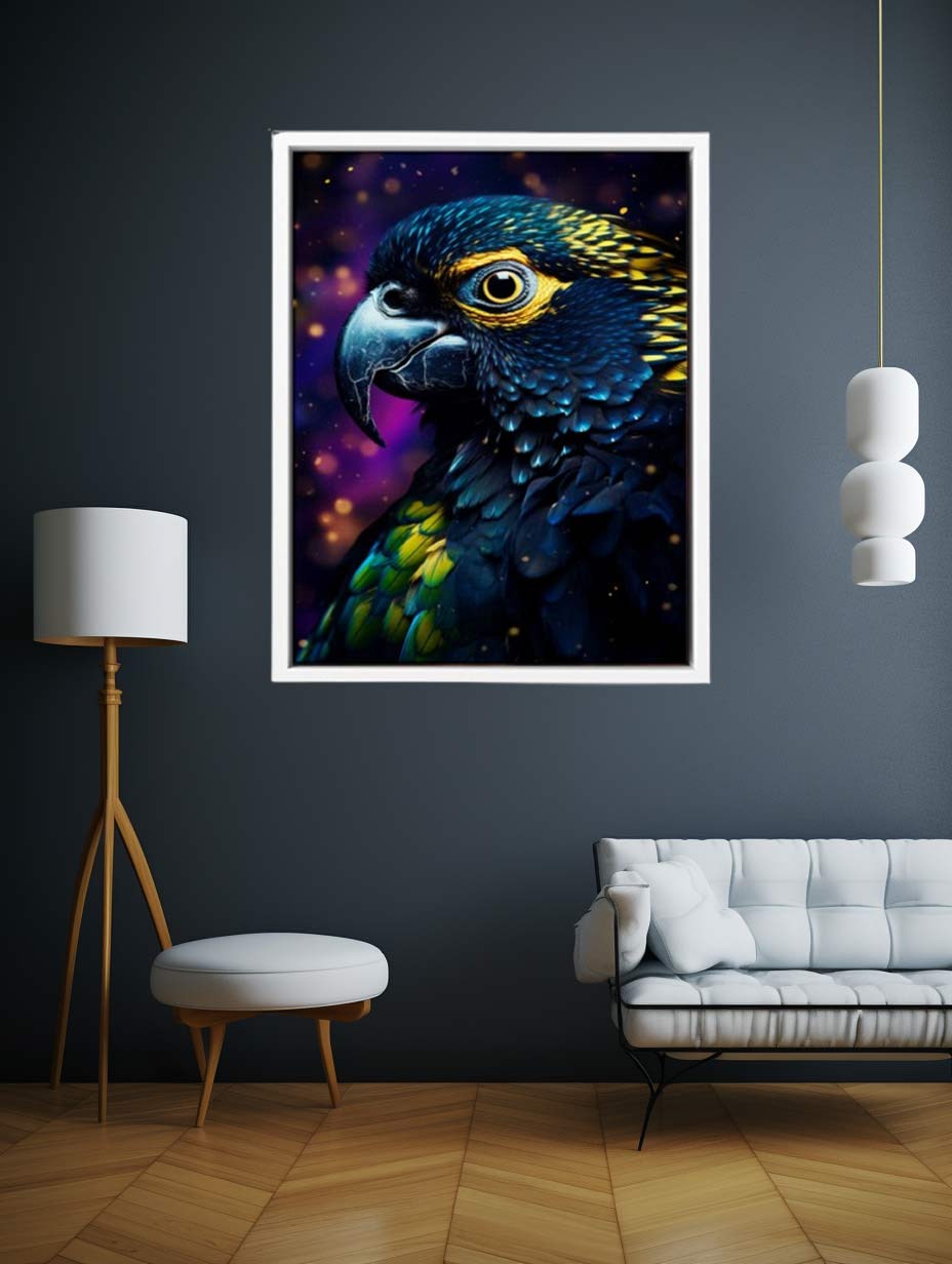Cockatoo Canvas Art Print-2