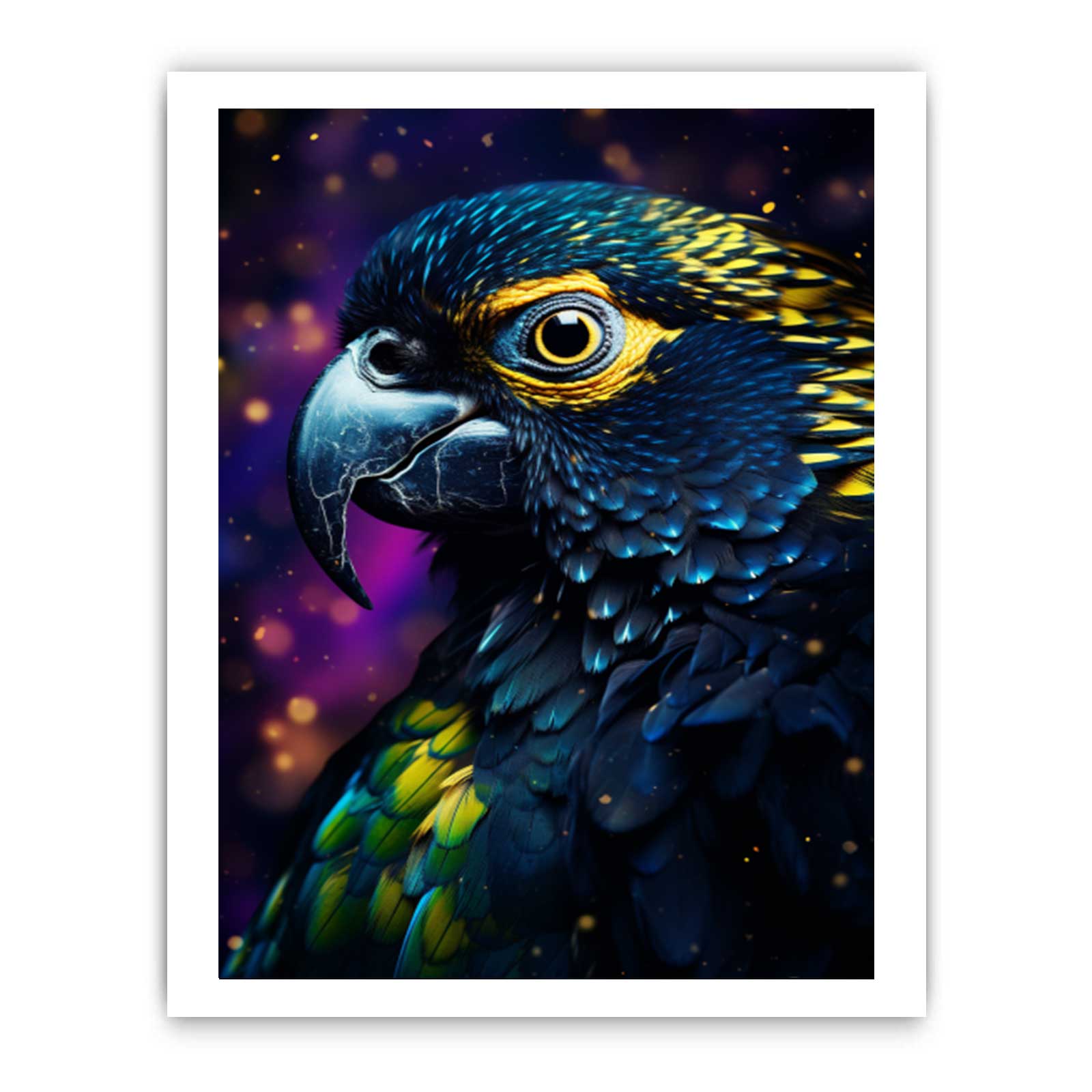 Cockatoo Canvas Art Print-8