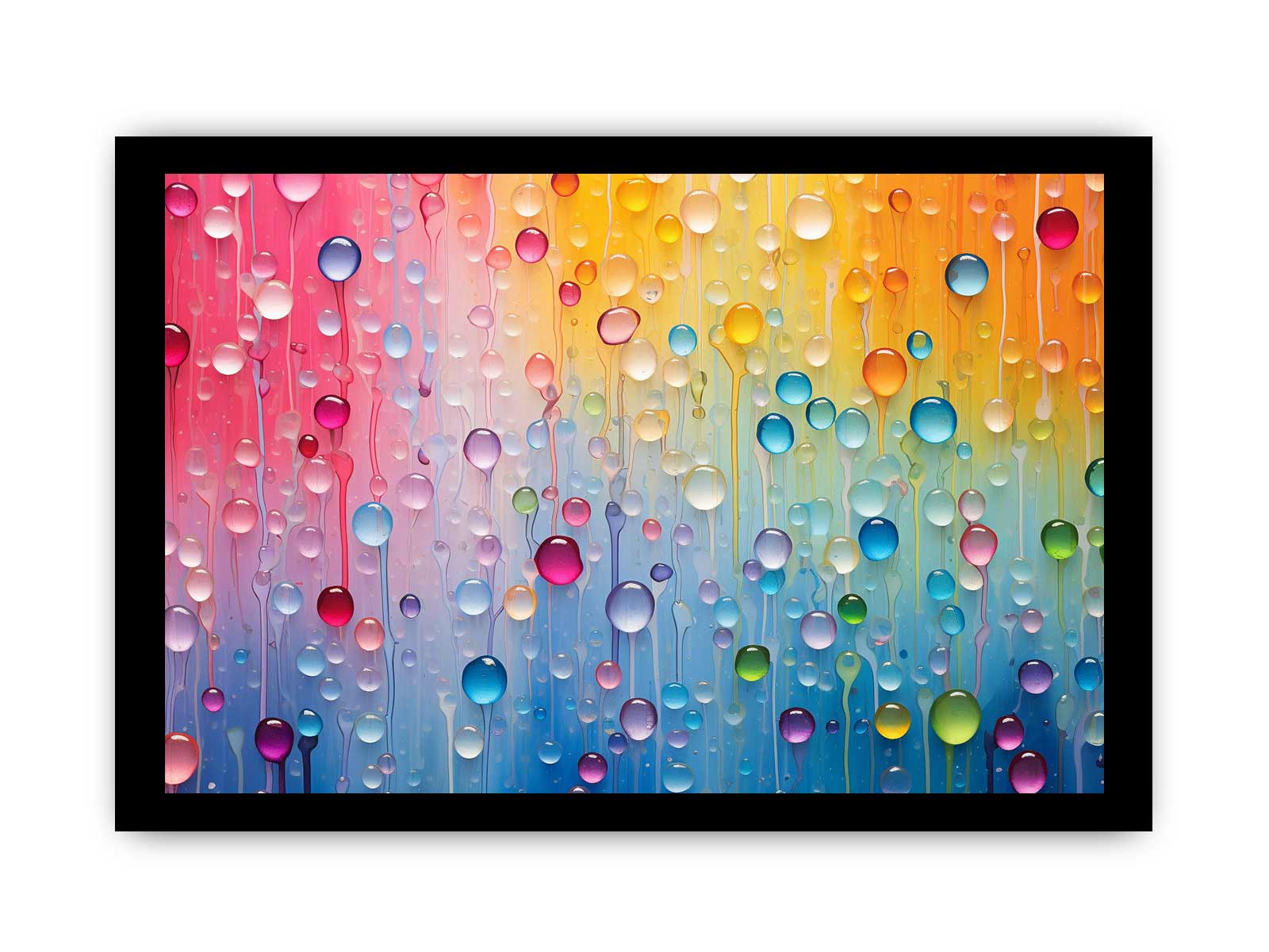 Rain Oil Canvas Art Print-7