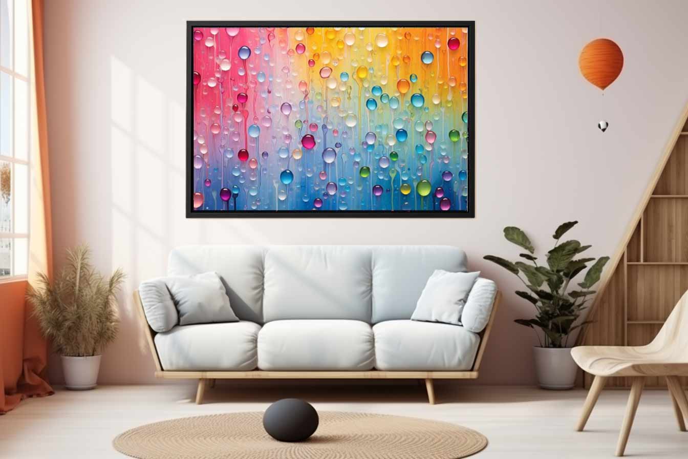 Rain Oil Canvas Art Print-1