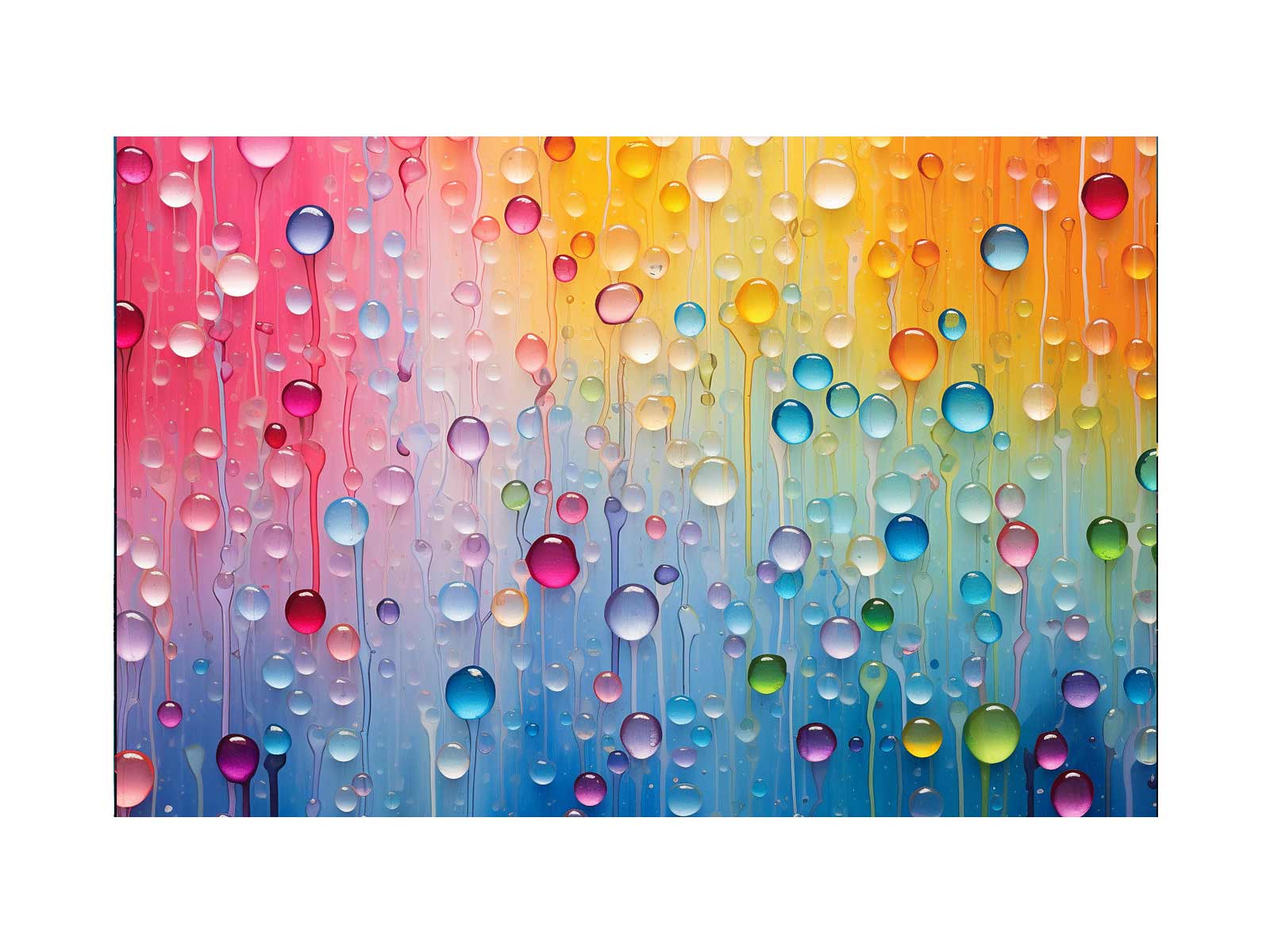 Rain Oil Canvas Art Print-0