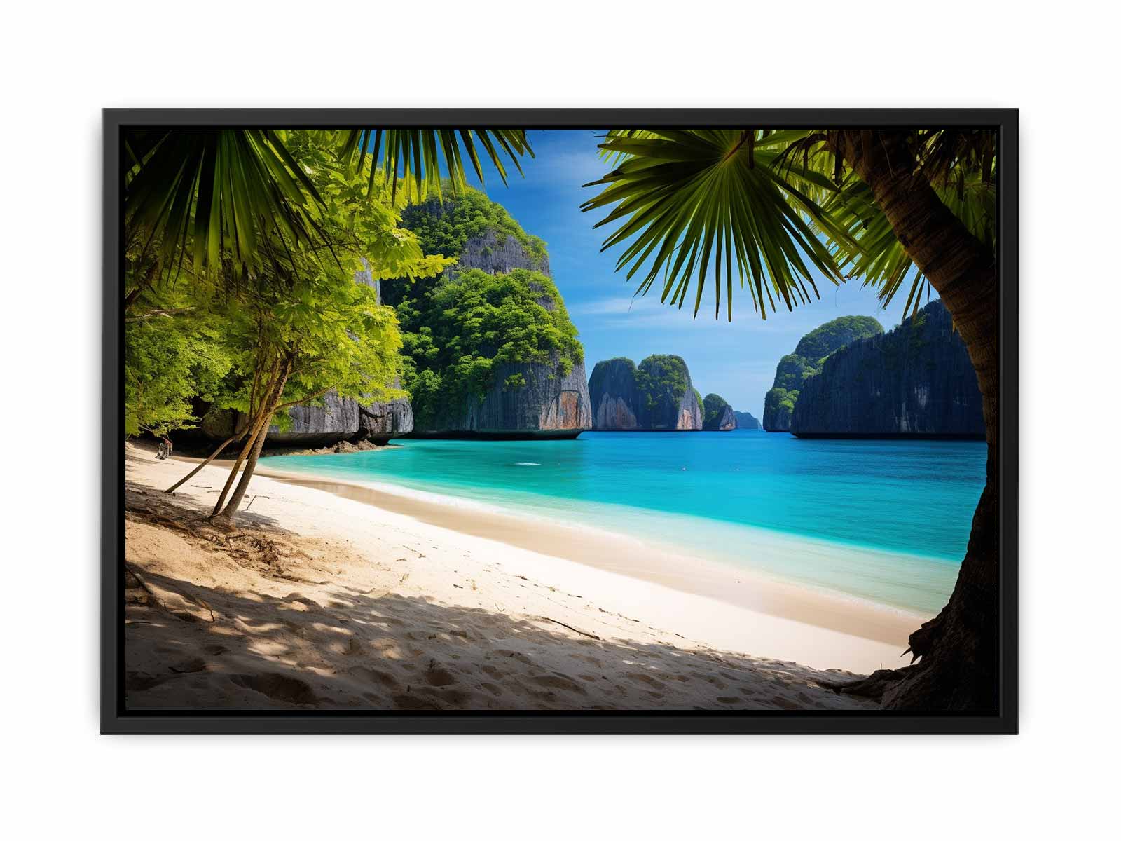 Phi Phi Island Thailand Canvas Art Print-4
