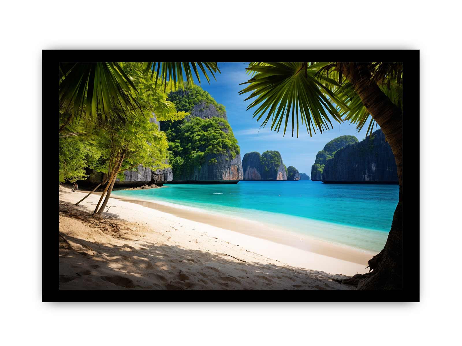 Phi Phi Island Thailand Canvas Art Print-7