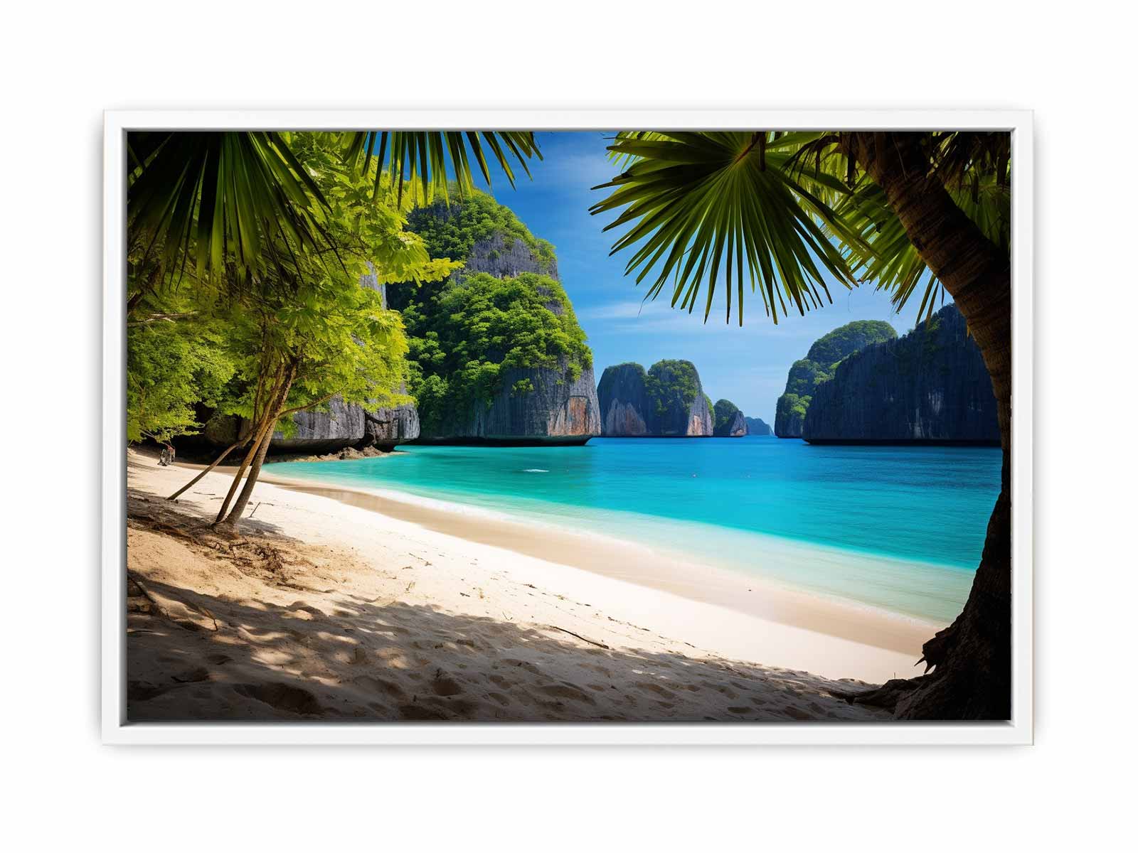 Phi Phi Island Thailand Canvas Art Print-5