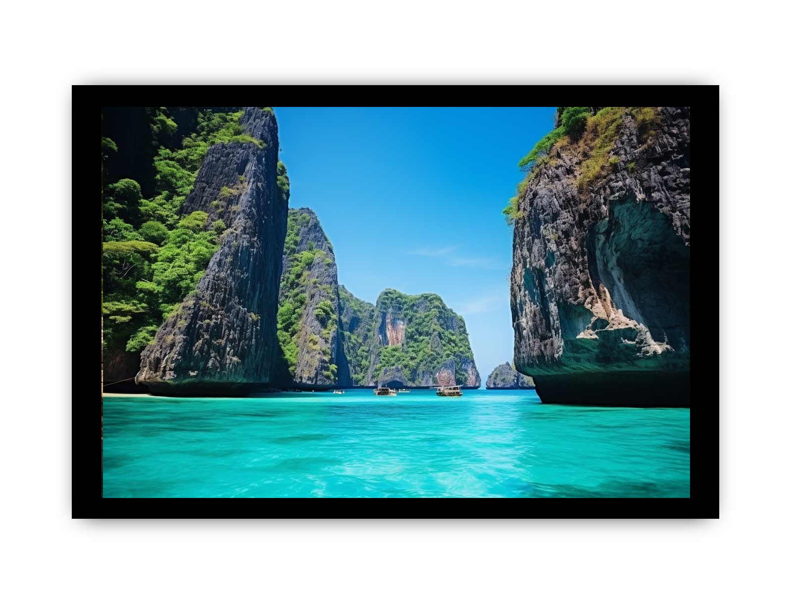 Phi Phi Island Thailand Canvas Art  Print-7
