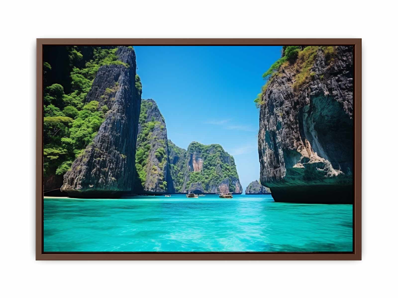 Phi Phi Island Thailand Canvas Art  Print-6