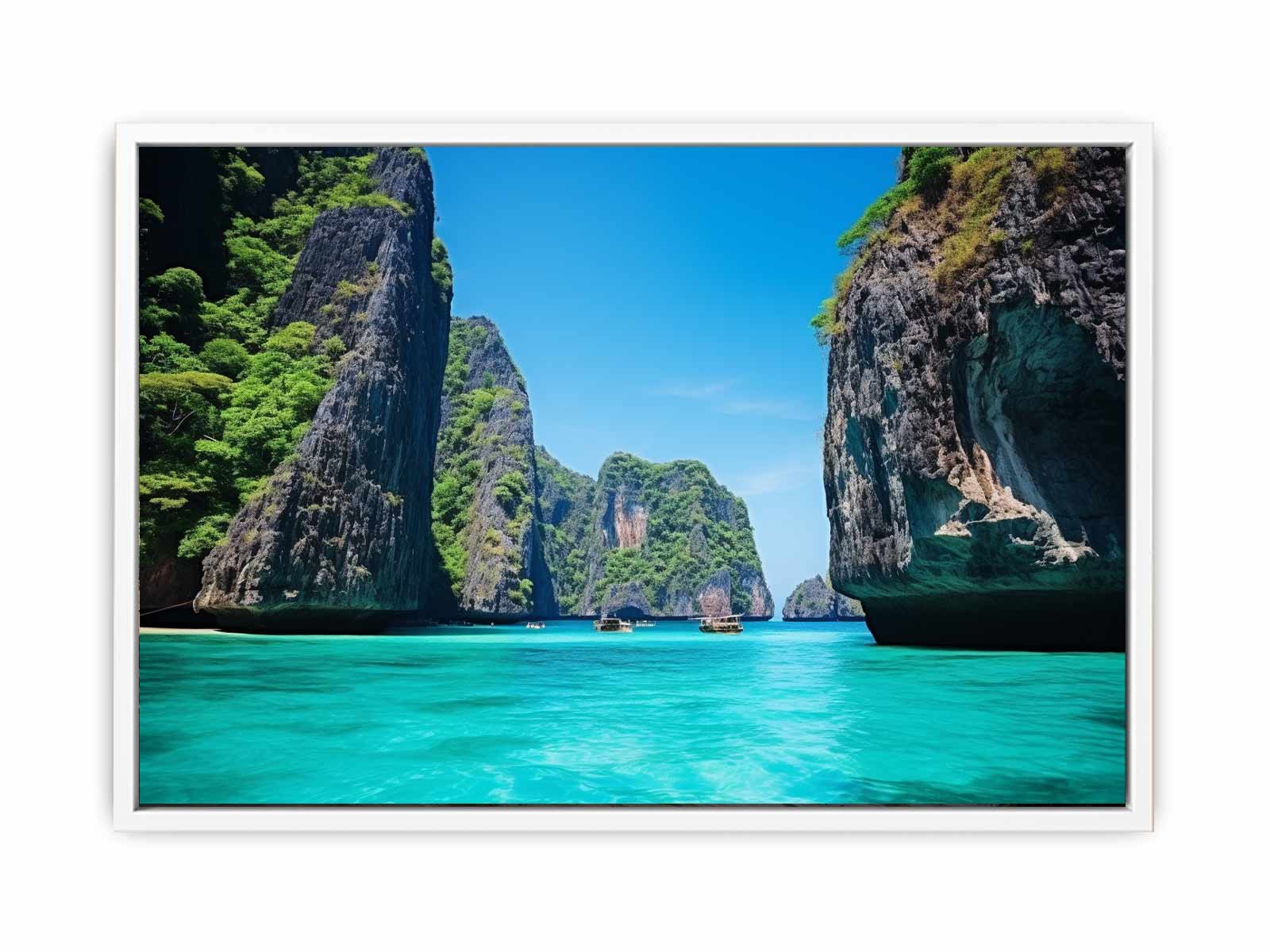 Phi Phi Island Thailand Canvas Art  Print-5