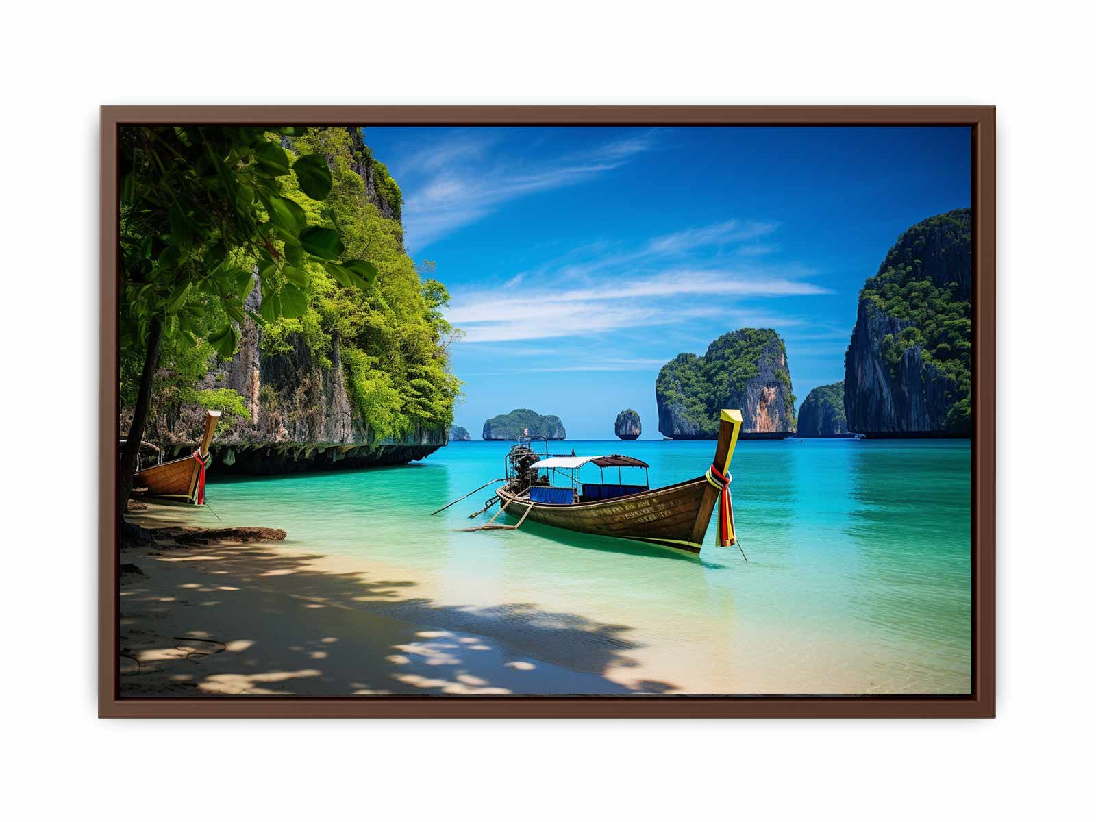 Phi Phi Island Thailand Canvas Art Print Art-6