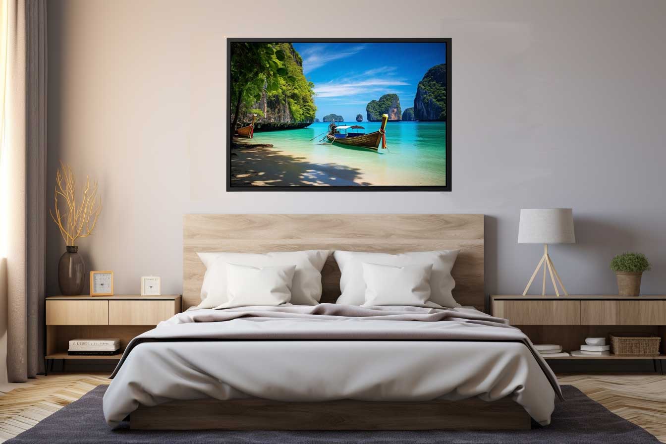 Phi Phi Island Thailand Canvas Art Print Art-2