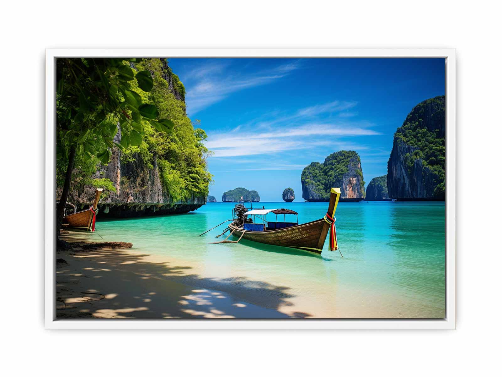 Phi Phi Island Thailand Canvas Art Print Art-5