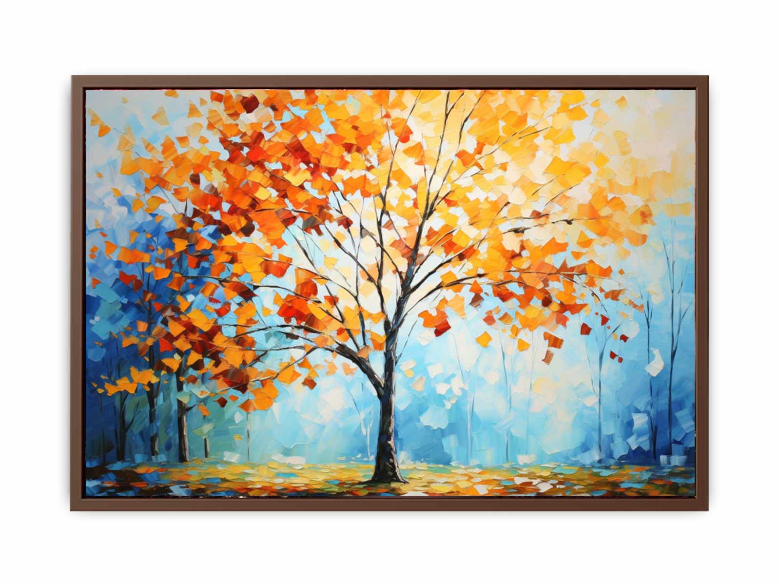 Sunny Maple Tree Canvas Art Print-6