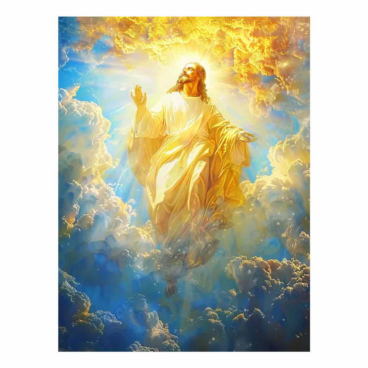 Jesus  Canvas Painting & Canvas Art Print-0