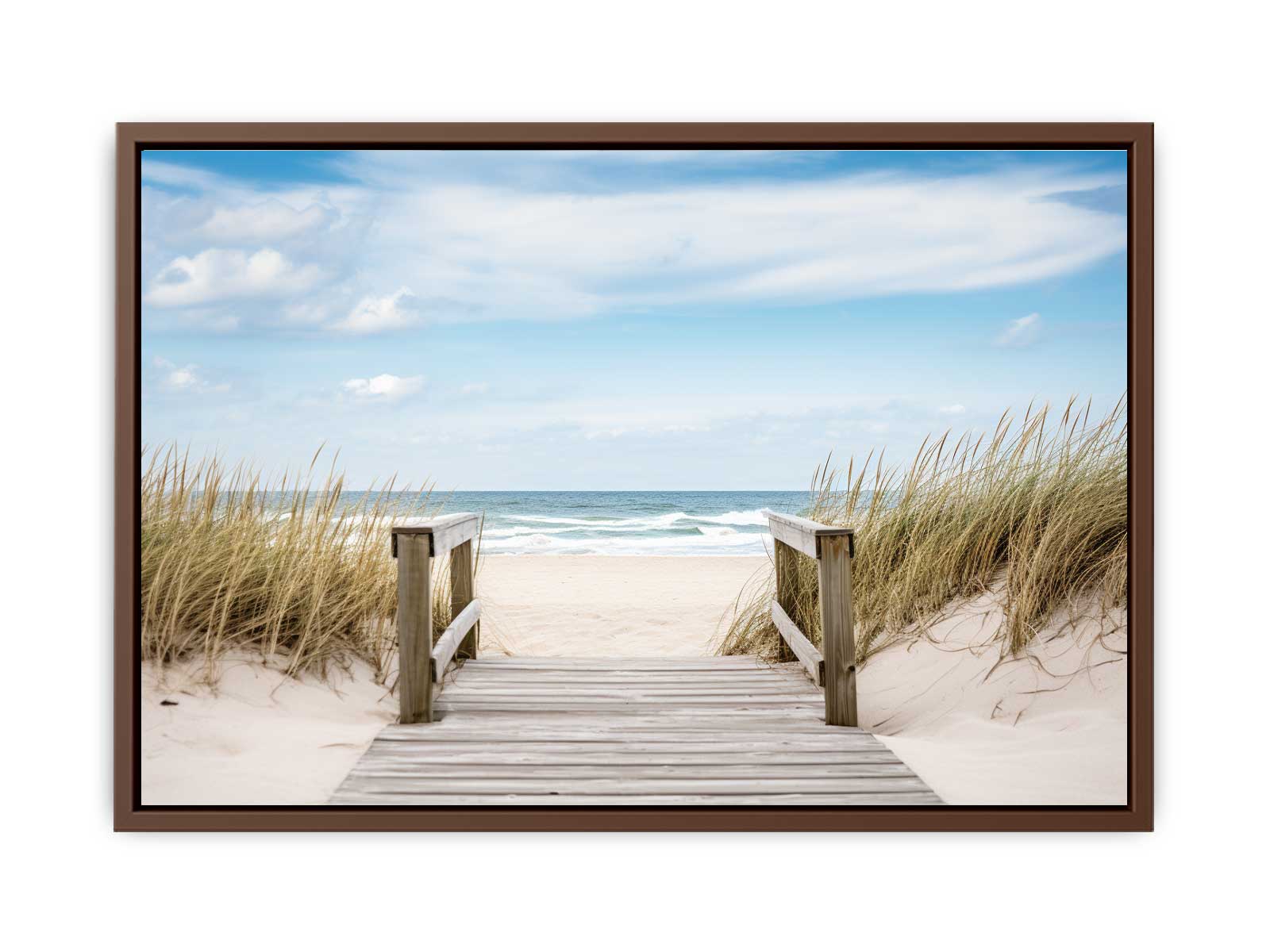 Beach Path Canvas Art Print-6