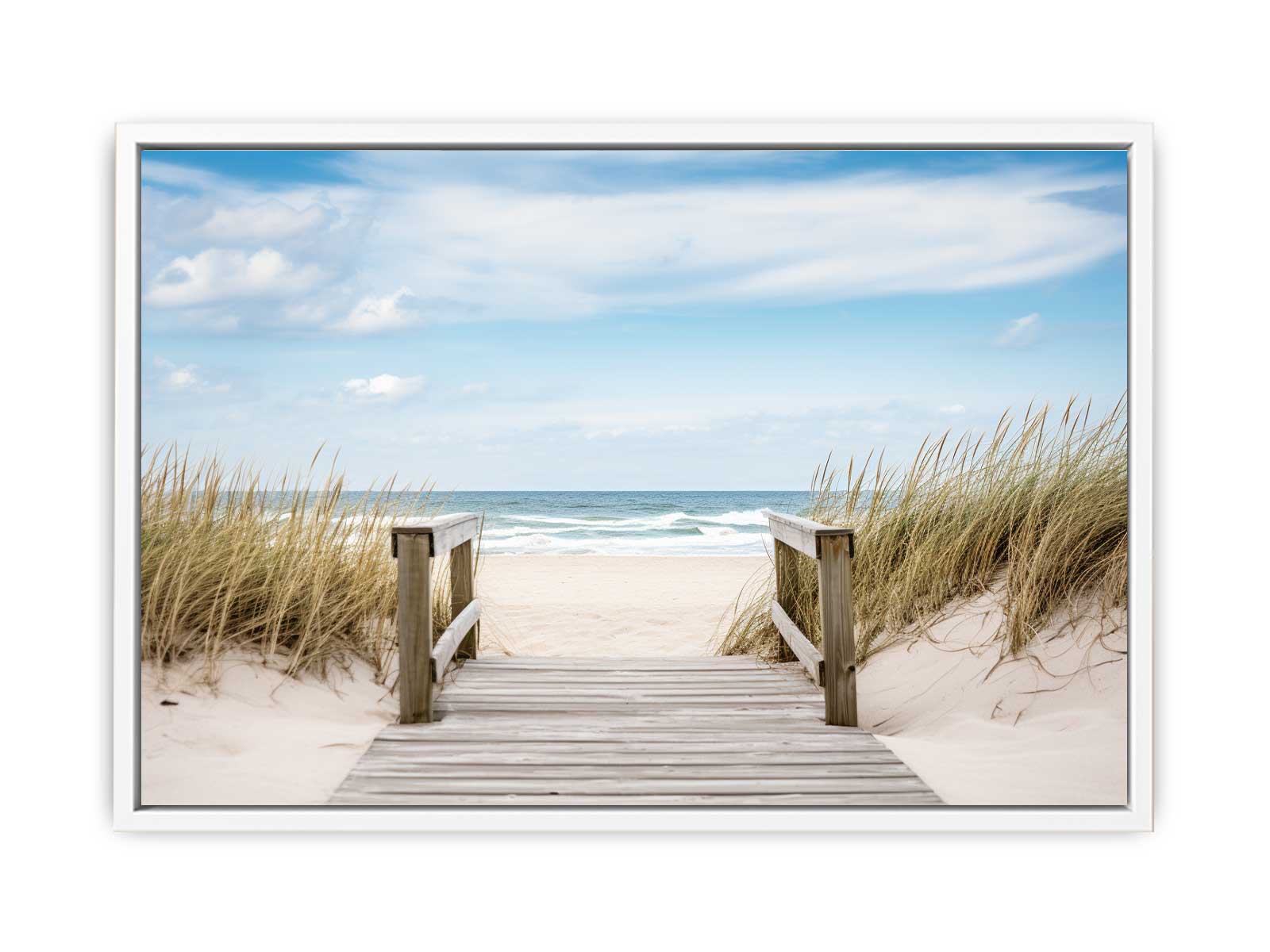 Beach Path Canvas Art Print-5