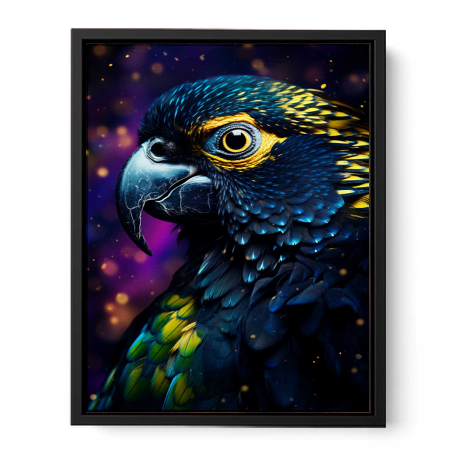 Cockatoo Canvas Art Print-4