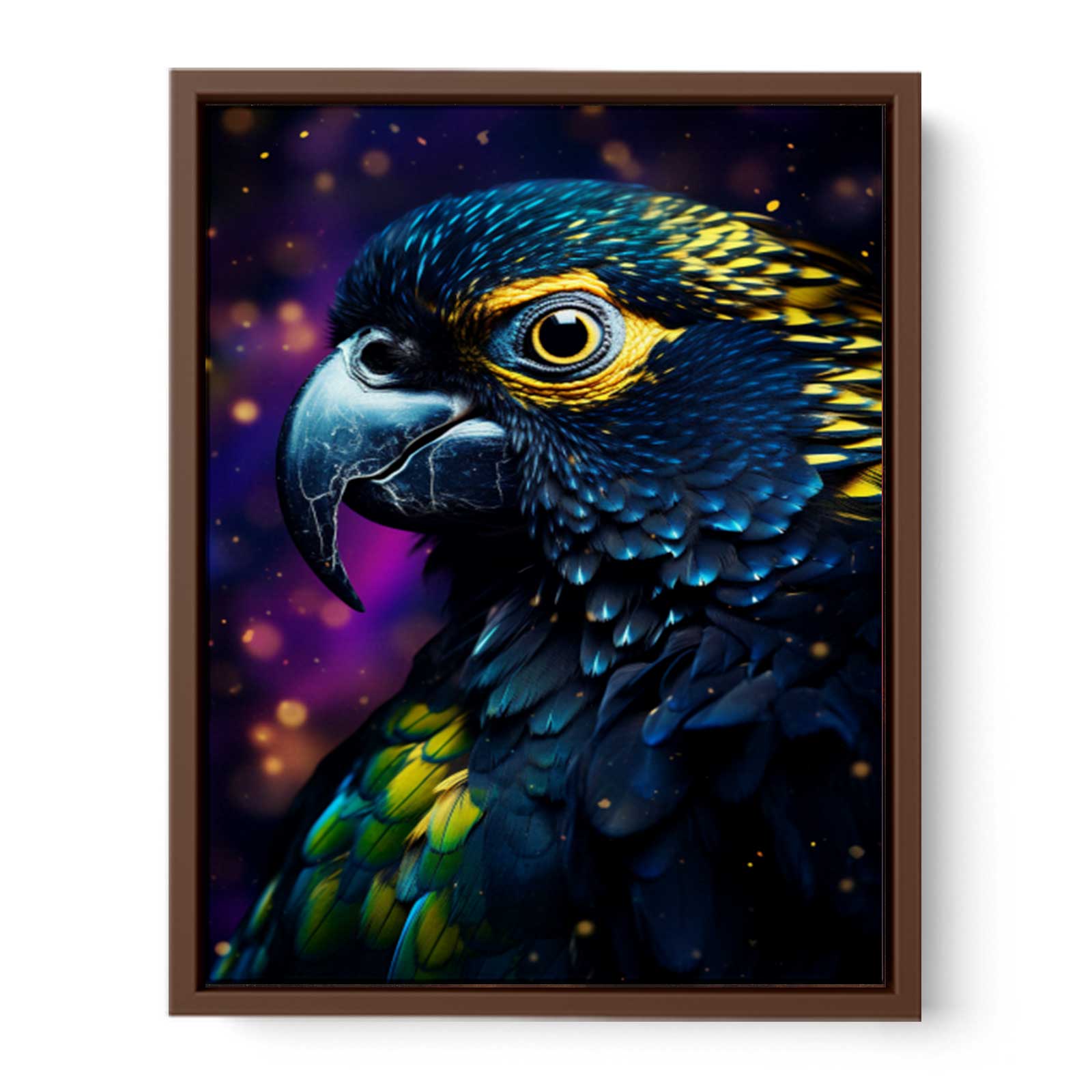 Cockatoo Canvas Art Print-6
