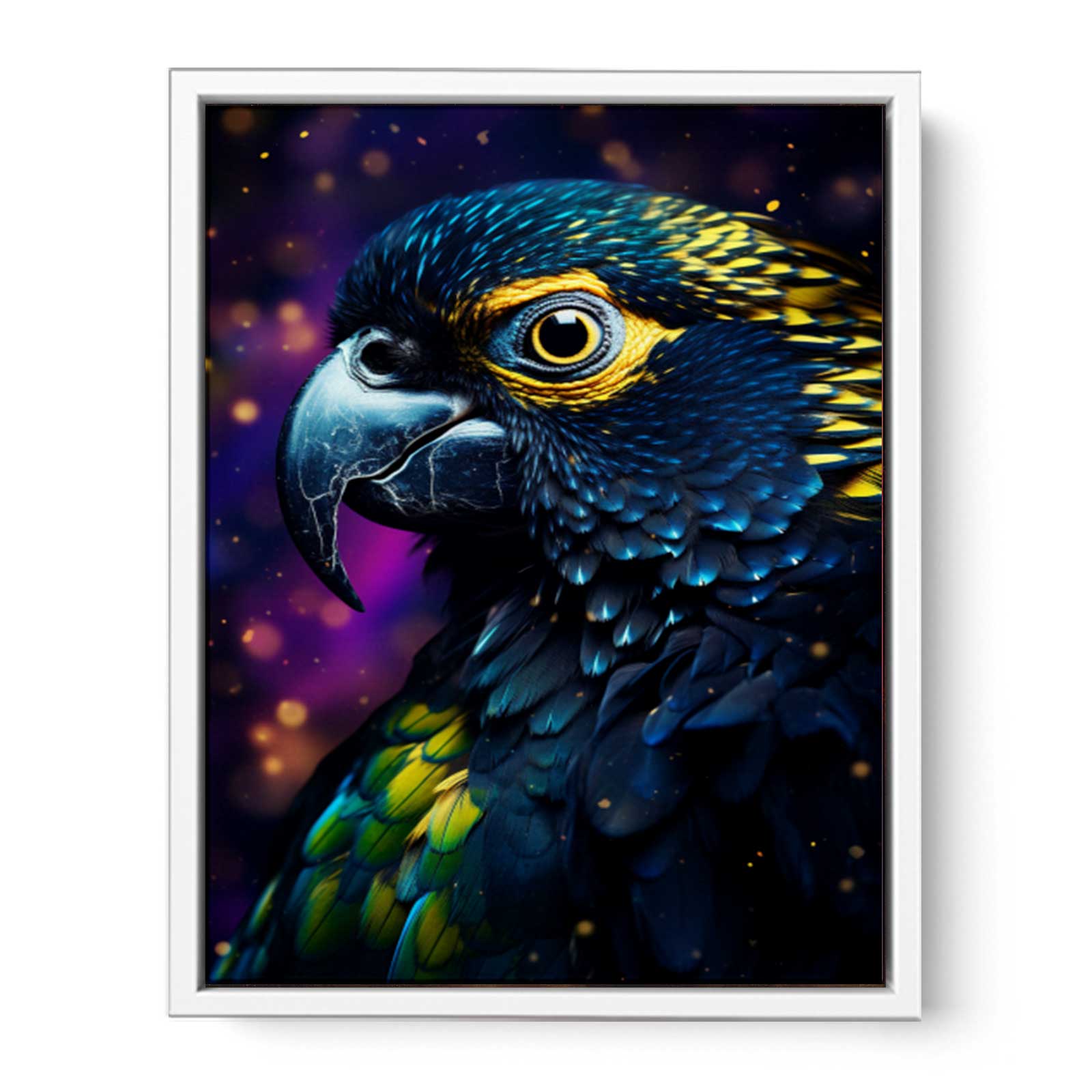 Cockatoo Canvas Art Print-5