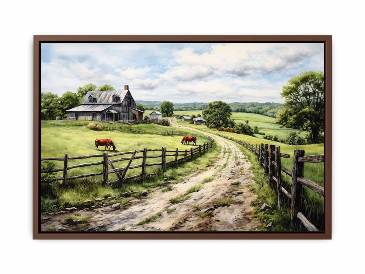 Country Artwork Canvas Art Print-6