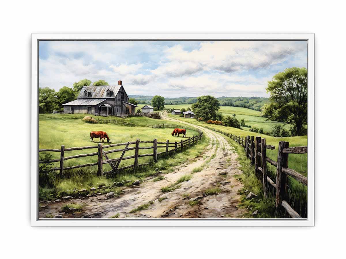Country Artwork Canvas Art Print-5