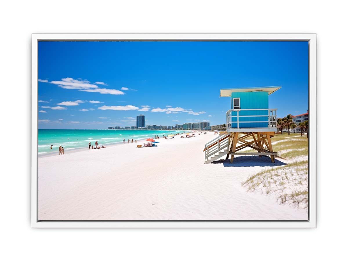Florida Beach Art Canvas Photography painting-5