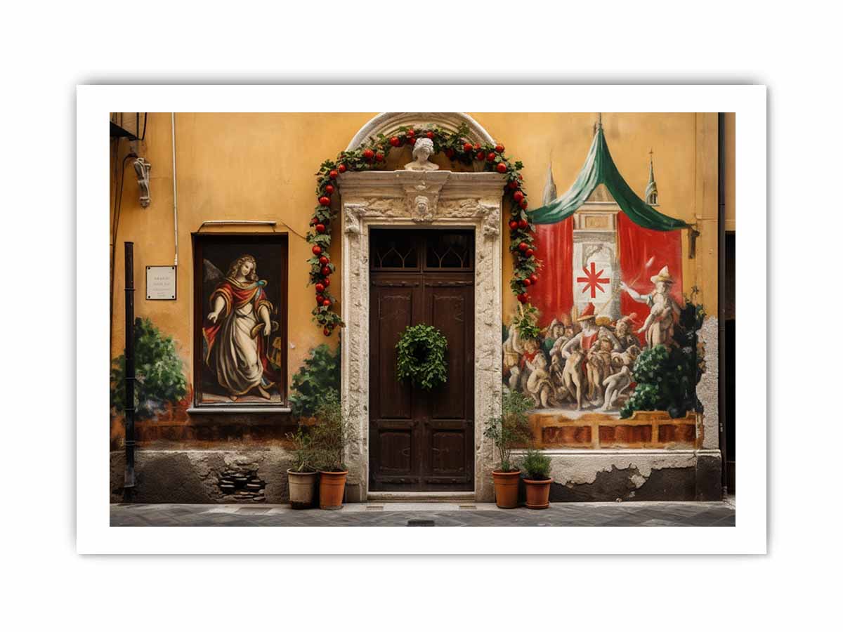 Italian Wall Art Canvas Art Print-8