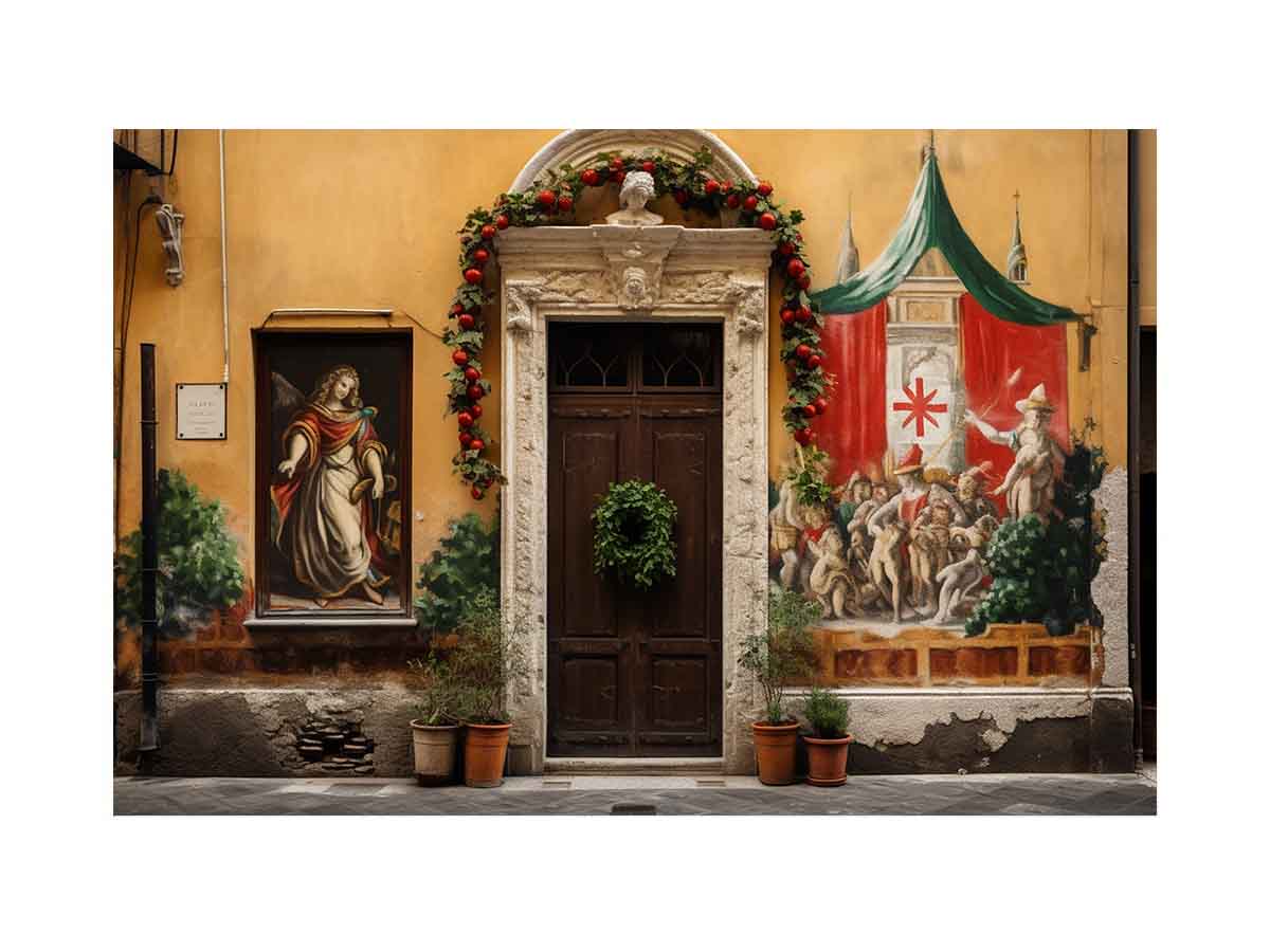 Italian Wall Art Canvas Art Print-0