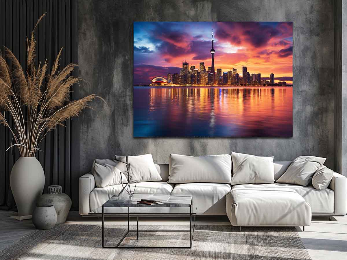 Toronto Art Canvas Art  Print Painting-2