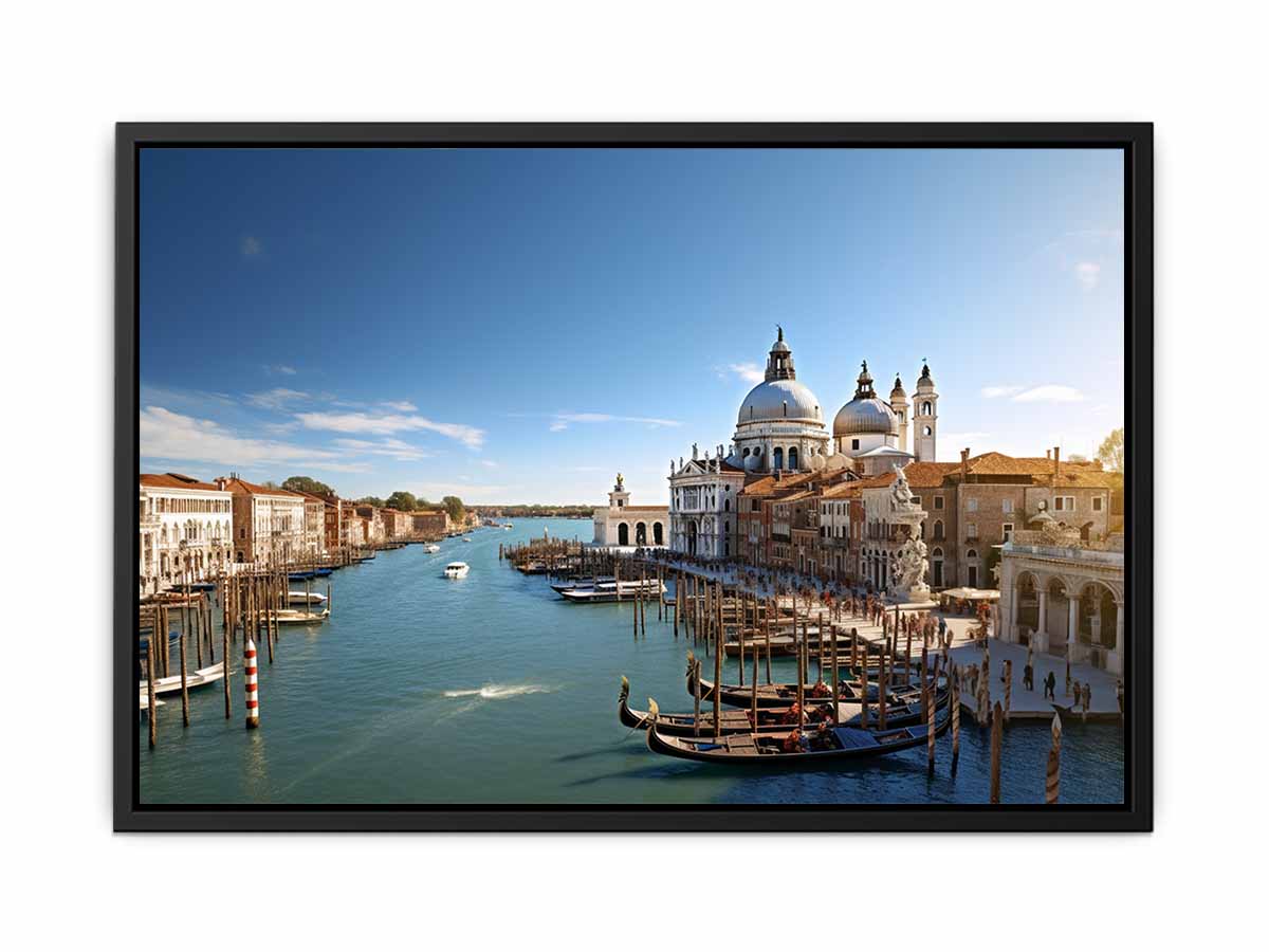 Venice Artwork Canvas Painting Print-4