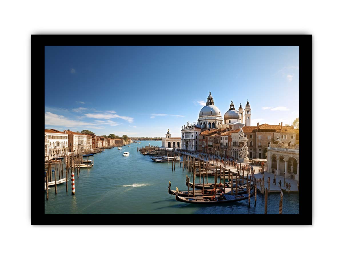 Venice Artwork Canvas Painting Print-7