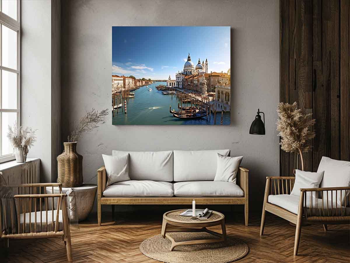 Venice Artwork Canvas Painting Print-1