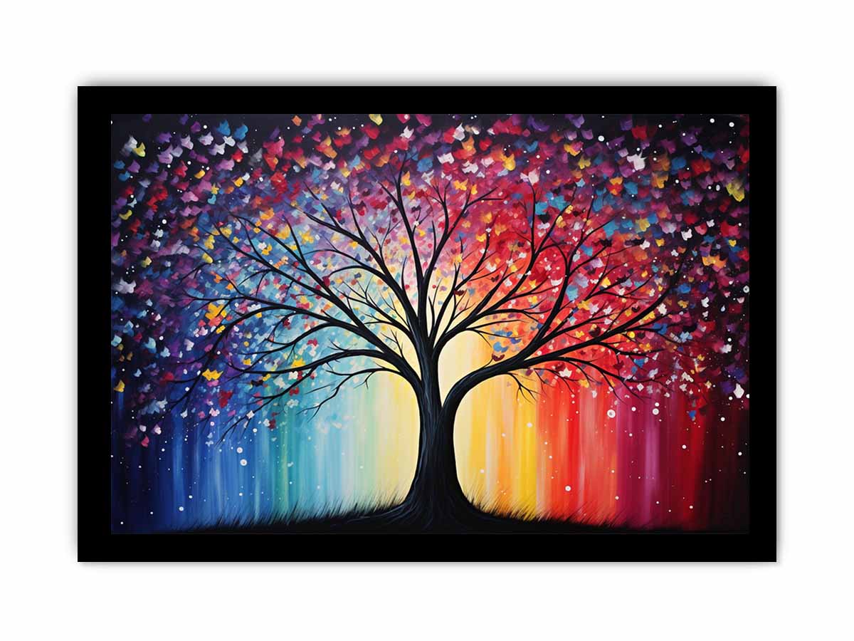 Sparkling Tree  Canvas Art  Print Painting-7