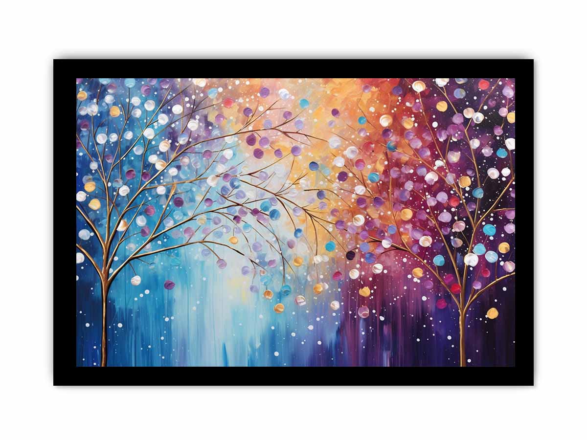 Sparkle Tree Art Canvas Art Print-7