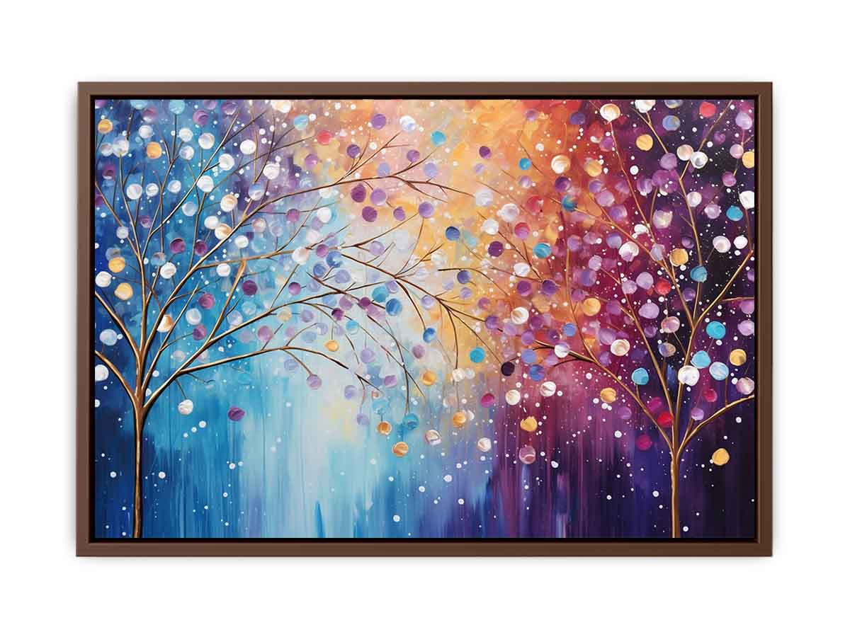Sparkle Tree Art Canvas Art Print-6