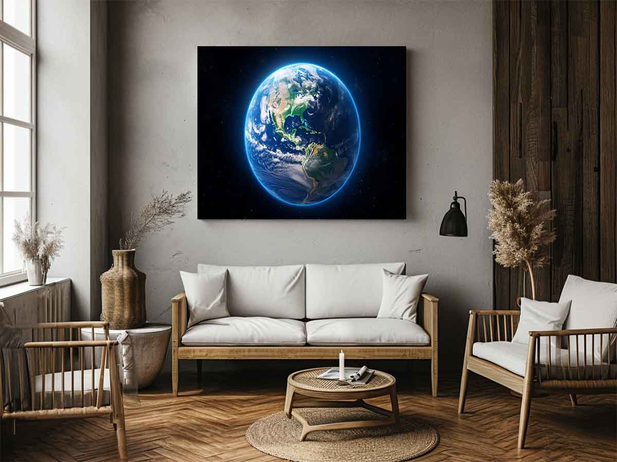 Mother Earth Art Canvas Art Print-1