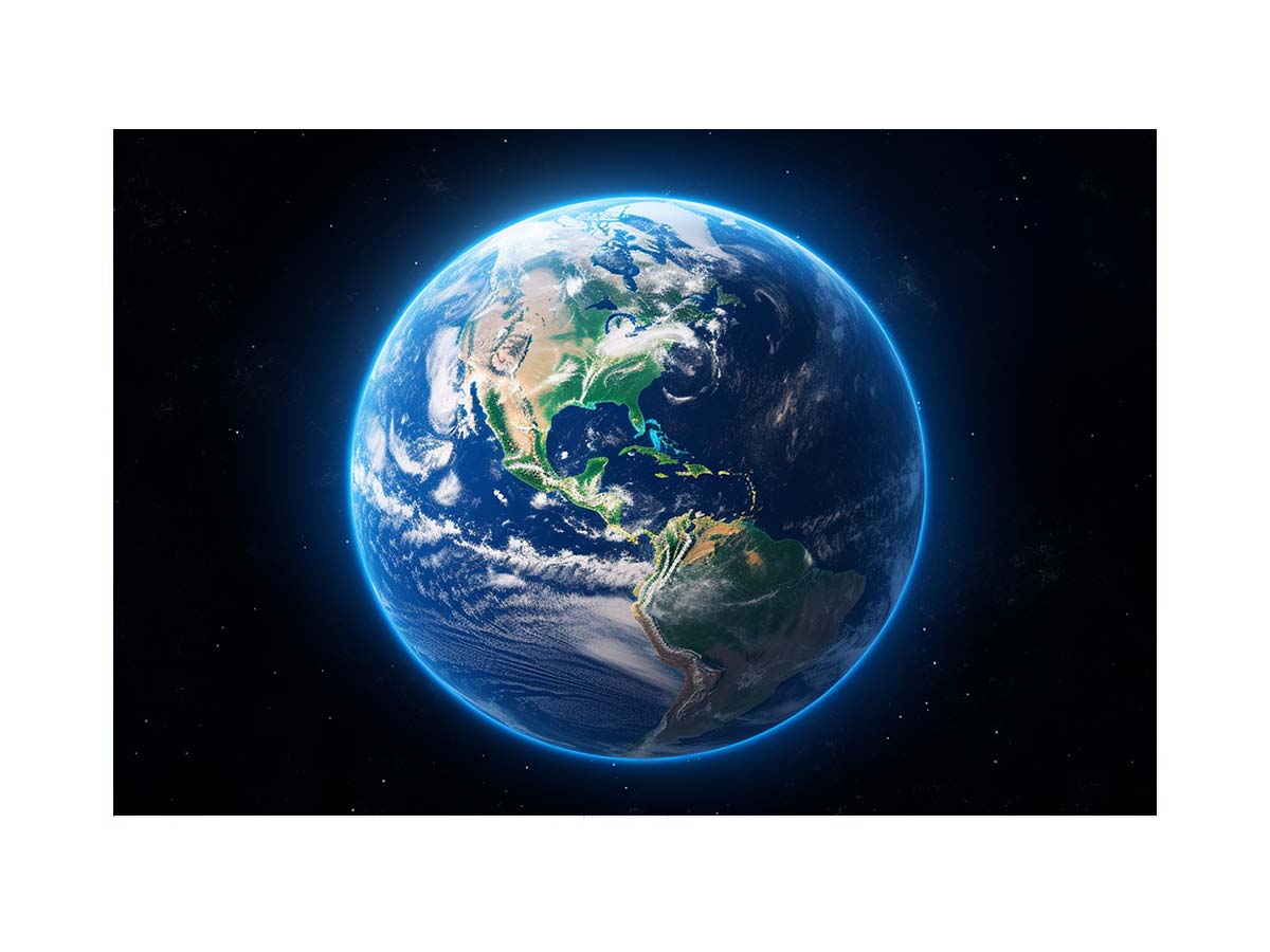 Mother Earth Art Canvas Art Print-0
