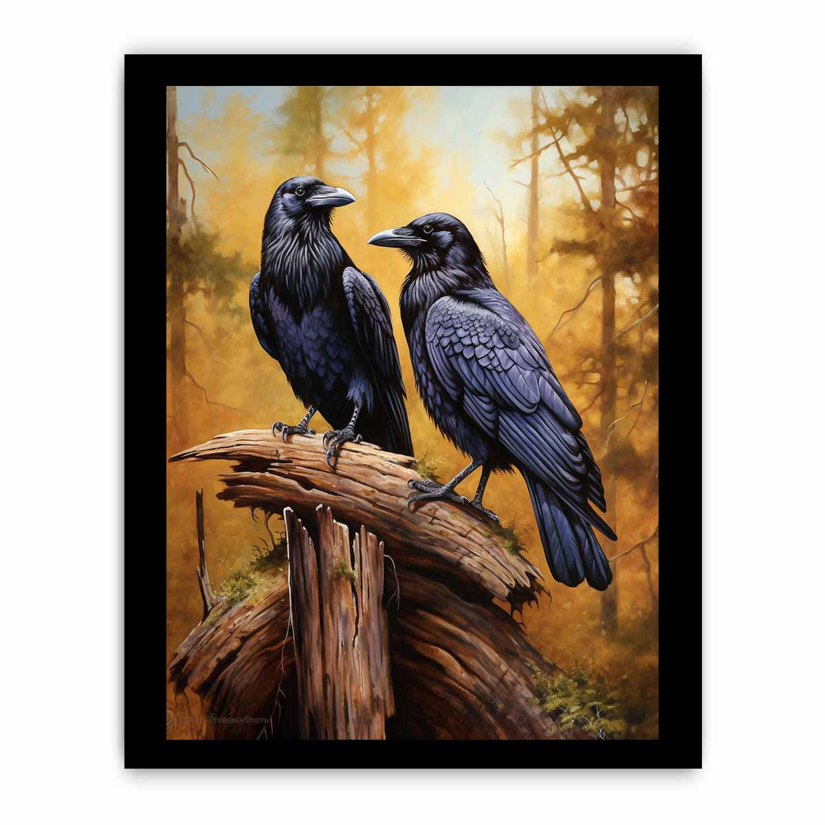 Ravens  Canvas Painitng Print-7