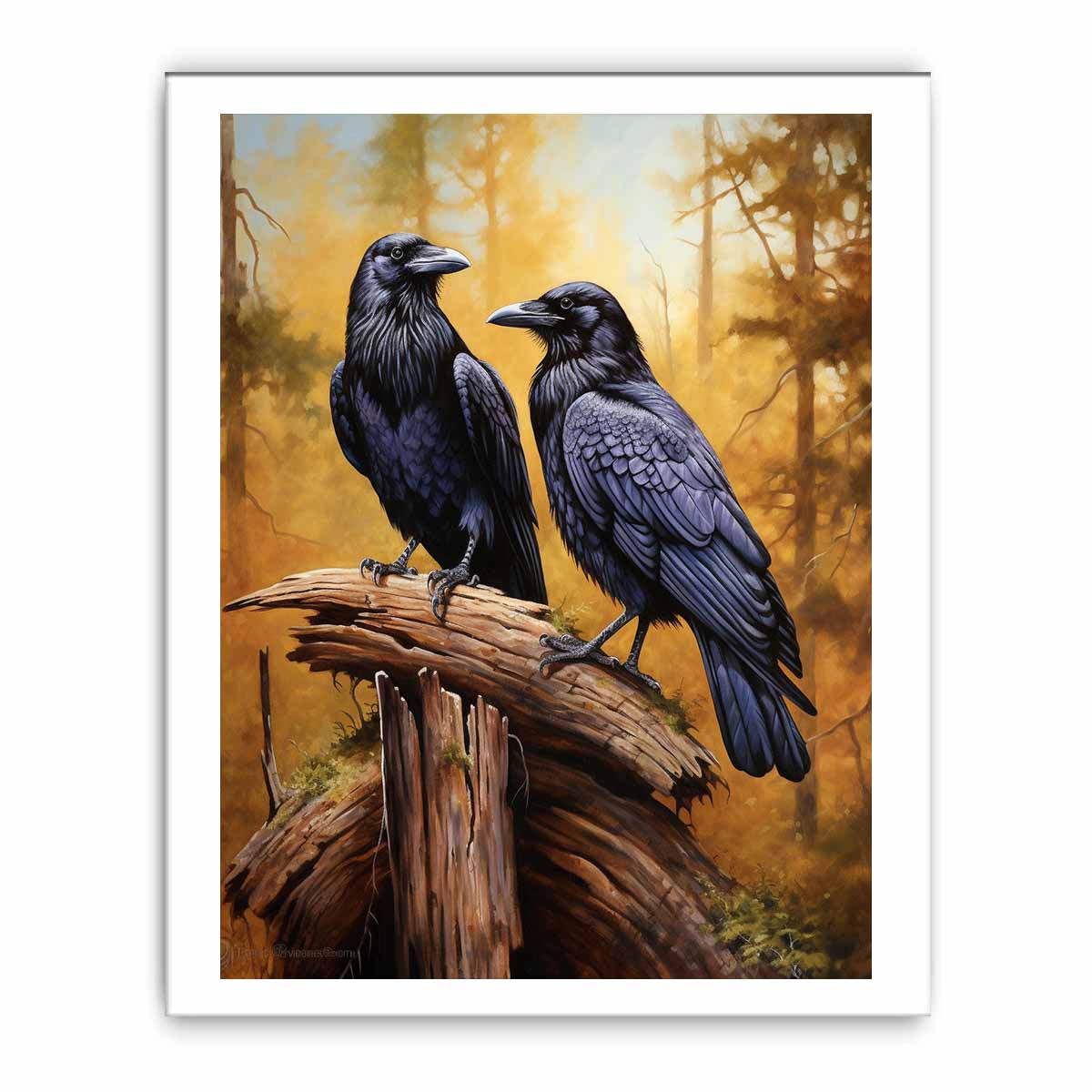 Ravens  Canvas Painitng Print-8