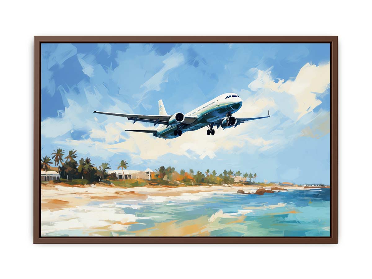 Airplane Art  Canvas Painting Print-6
