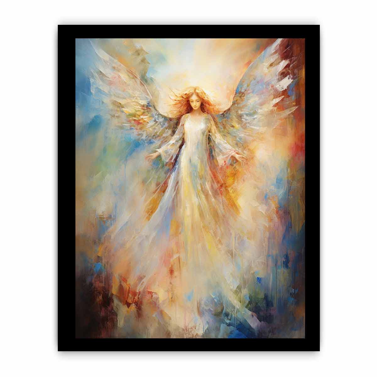 Abstract Angel Art Painting-7