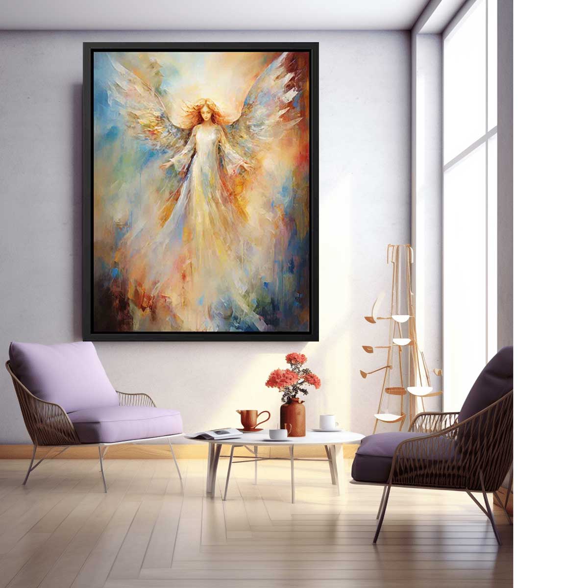 Abstract Angel Art Painting-1