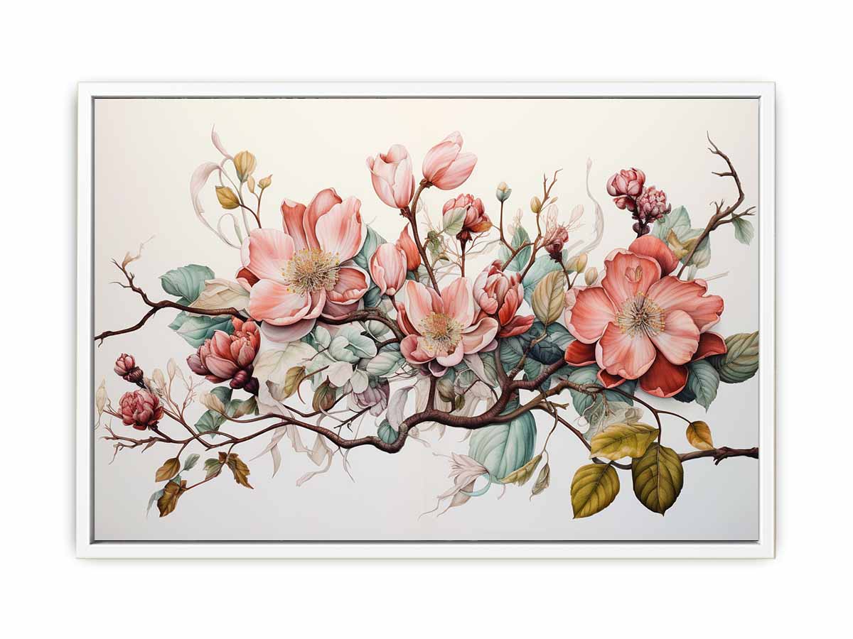 Flower Art Canvas Art Print-5