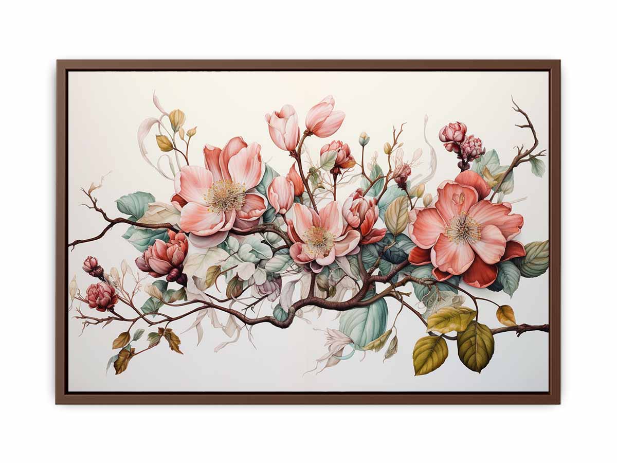 Flower Art Canvas Art Print-6