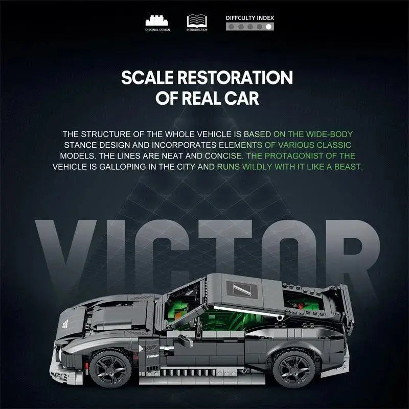 Supercar VICTO racing model-2