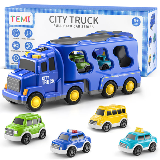 TEMI Diecast Carrier Truck-4