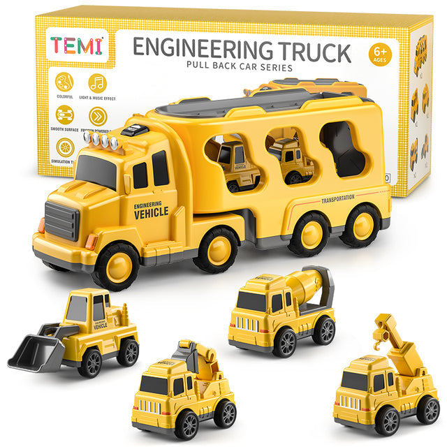 TEMI Diecast Carrier Truck-5