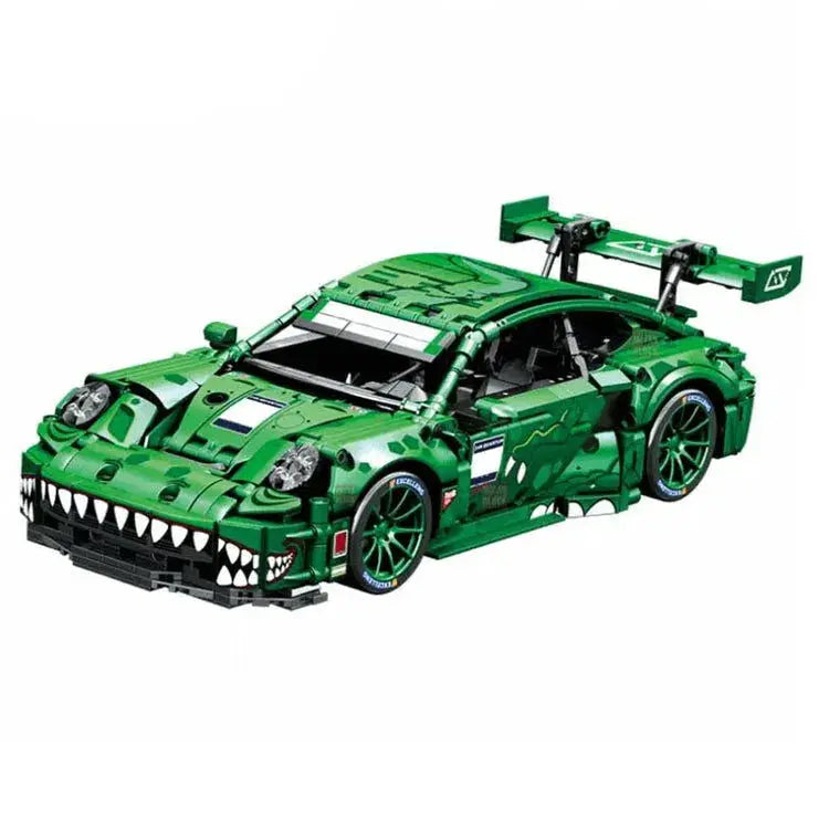 THE GREEN JAWS RACE CAR 1521PCS-0